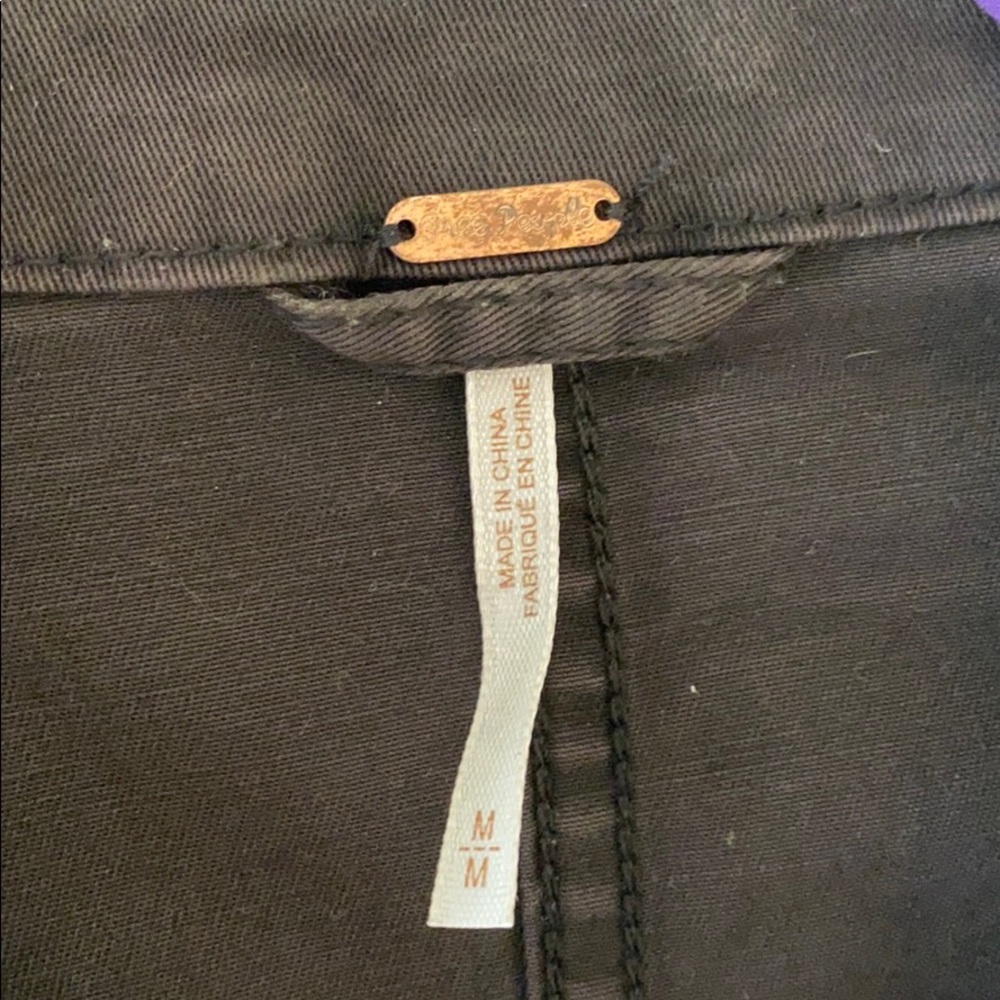 Free People Ruffle Hem Military Jacket - Picture 3 of 3